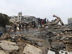 The quake, which hit in the early darkness of a winter morning, was also felt in Cyprus and Lebanon.(AFP) The quake, which hit in the early darkness of a winter morning, was also felt in Cyprus and Lebanon.(AFP)