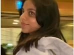 Suhana Khan at the airport.(Viral Bhayani). Suhana Khan at the airport.(Viral Bhayani).