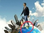 In his new post on social media, netizens spotted Akshay Kumar stepping on the map of India. In his new post on social media, netizens spotted Akshay Kumar stepping on the map of India.
