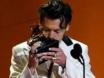 Harry Styles accepts the award for best pop vocal album for Harry Styles accepts the award for best pop vocal album for