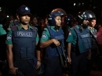 Bangladeshi policemen on duty.(AP/ Representational image) Bangladeshi policemen on duty.(AP/ Representational image)