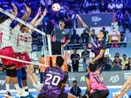 A still from PVL season 2 opener between Bengaluru Torpedoes and Kolkata Thunderbolts(PVL) A still from PVL season 2 opener between Bengaluru Torpedoes and Kolkata Thunderbolts(PVL)