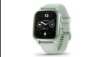 It isn’t the largest, but the 1.4-inch OLED display is the highlight of this smartwatch. (Garmin) It isn’t the largest, but the 1.4-inch OLED display is the highlight of this smartwatch. (Garmin)