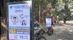 The advertisements are displayed at prominent places on the Panjab University campus, including Student Centre and administrative block. (HT Photo) The advertisements are displayed at prominent places on the Panjab University campus, including Student Centre and administrative block. (HT Photo)