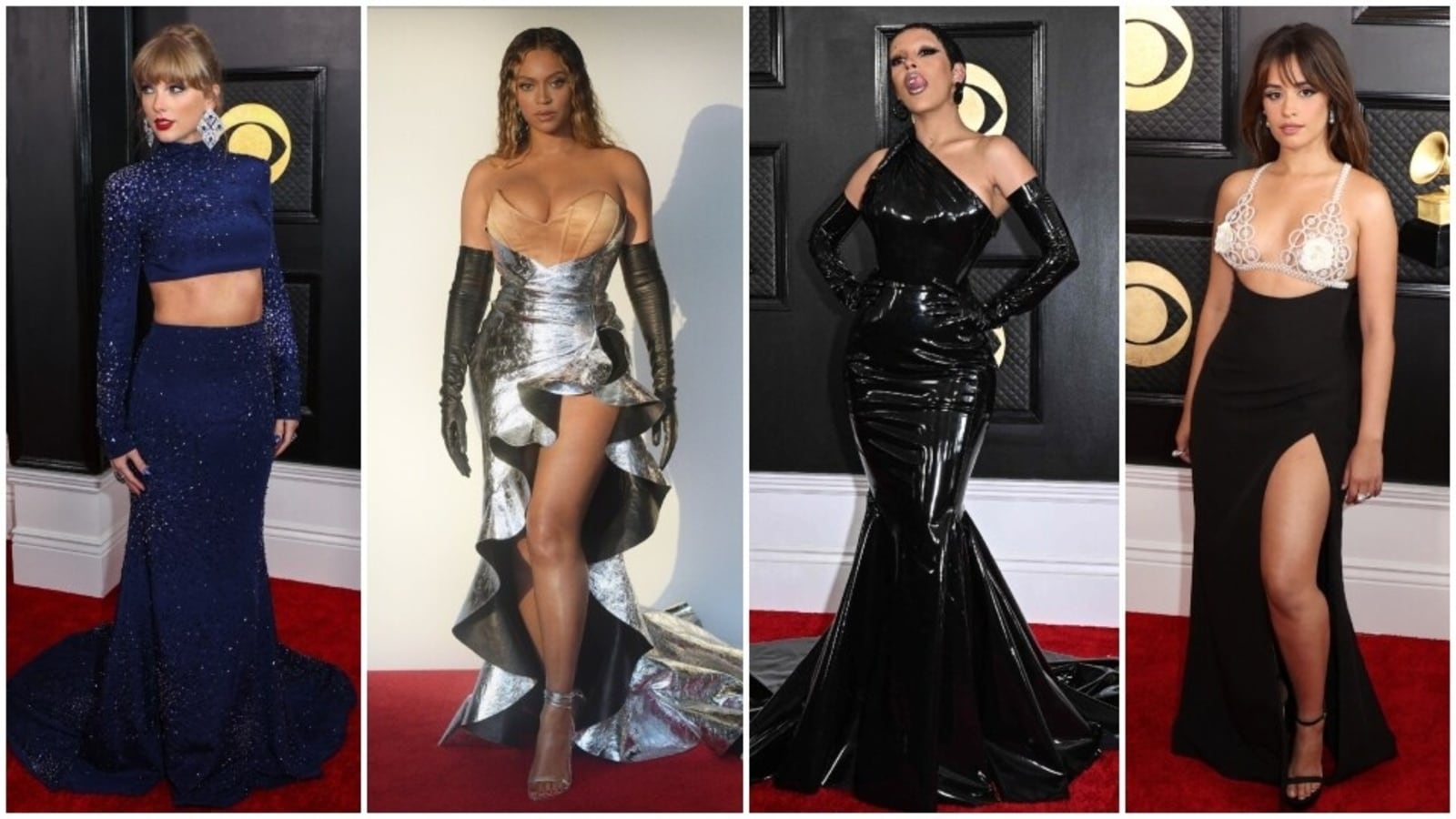 65th Grammy Awards: Taylor Swift to Beyonce and Doja Cat to Camila Cabello,  who wore what at the Grammys 2023 | Hindustan Times