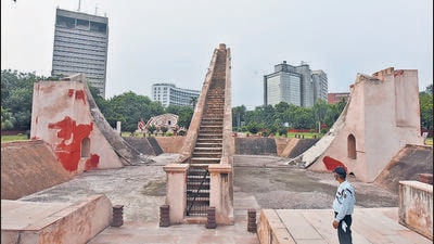According to the petition, the instruments at the structure were last repaired in 1910-11. (Sanjeev Verma/HT PHOTO) According to the petition, the instruments at the structure were last repaired in 1910-11. (Sanjeev Verma/HT PHOTO)