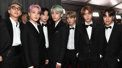 BTS members RM, Jimin, Jungkook. V, Suga, Jin, and J-Hope skipped Grammy Awards 2023. BTS members RM, Jimin, Jungkook. V, Suga, Jin, and J-Hope skipped Grammy Awards 2023.