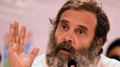 Rahul Gandhi's dig at PM Modi over Adani issue (AFP)