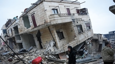 Turkey, Syria earthquake tremors felt over 5,500 km away.... in Greenland. (AFP)