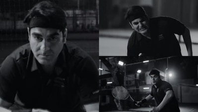 Arbaaz Khan becomes tennis player Roger Federer in new ad. Arbaaz Khan becomes tennis player Roger Federer in new ad.
