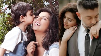 Dalljiet Kaur talks about the reaction her son had when he first met her fiance Nikhil Patel. Dalljiet Kaur talks about the reaction her son had when he first met her fiance Nikhil Patel.