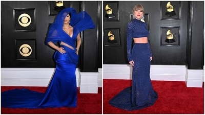 Grammy Awards 2023: Grammy Awards 2023: The 65th Annual Grammy Awards took place on February 5. the red carpet at the awards ceremony is known for fashion statements put forward by celebrities from across the world. Grammy Awards recognises talent, recordings and artists from all over the world. This year, the awards ceremony took place in Los Angeles, and was hosted by comedian Trevor Noah, wo reprised his role as the host after the 63rd and 64th edition of Grammy Awards. Let's have a look at the red carpet looks from this year's Grammy Awards. (AFP) Grammy Awards 2023: Grammy Awards 2023: The 65th Annual Grammy Awards took place on February 5. the red carpet at the awards ceremony is known for fashion statements put forward by celebrities from across the world. Grammy Awards recognises talent, recordings and artists from all over the world. This year, the awards ceremony took place in Los Angeles, and was hosted by comedian Trevor Noah, wo reprised his role as the host after the 63rd and 64th edition of Grammy Awards. Let's have a look at the red carpet looks from this year's Grammy Awards. (AFP)
