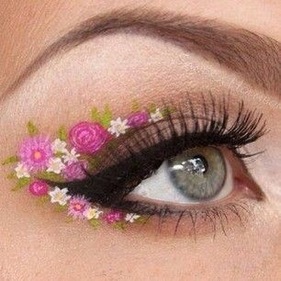 With this stunning make up look you'll be ready to make your partner swoon. (pinterest)