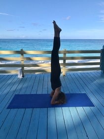 Shirshasana or headstand (Photo by Paola Munzi on Unsplash) Shirshasana or headstand (Photo by Paola Munzi on Unsplash)