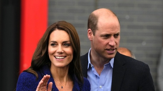 Kate Middleton Prince William: Britain's Kate, Princess of Wales, and Prince William, Prince of Wales, in London.(AP)