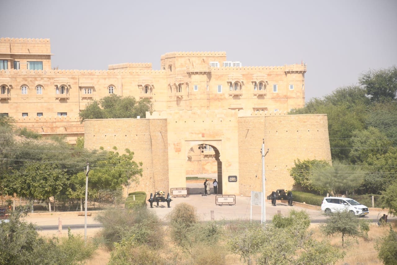 Suryagarh Palace on February 6. Suryagarh Palace on February 6.