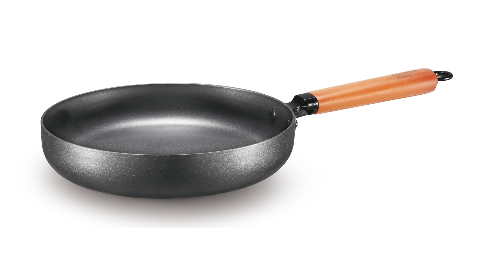 The Indus Valley Cast Iron Fish Fry Pan for Frying/Roasting with Double  Handle, 8.8 Inch, 1.5kg, Gas & Induction-Friendly