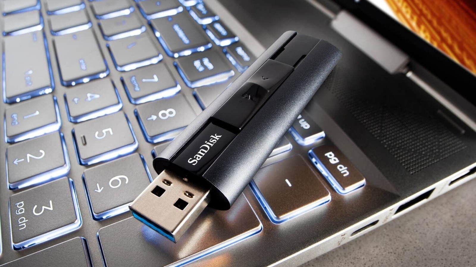 SanDisk Ultra Eco - 128 Go - USB Type-A - 3.2 Gen 1 (3.1 Gen 1