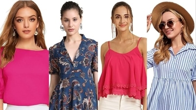 Different types of tops for women 