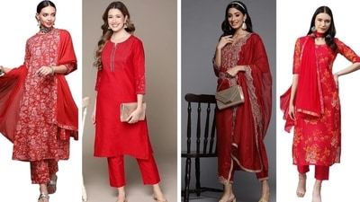 Red kurta set for women: 5 picks to keep your fashion game on point