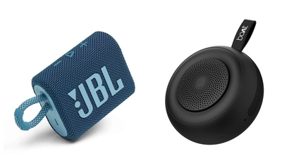  JBL GO Portable Wireless Bluetooth Speaker W/A Built-in  Strap-Hook (Blue) : Electronics
