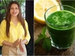 Bhagyashree shares insightful tips on green juice preparation and benefits Bhagyashree shares insightful tips on green juice preparation and benefits