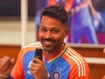 Hardik Pandya speaks during an interaction with Prime Minister Narendra Modi in New Delhi Hardik Pandya speaks during an interaction with Prime Minister Narendra Modi in New Delhi