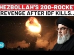 HEZBOLLAH'S 200-ROCKET REVENGE AFTER IDF KILLS... HEZBOLLAH'S 200-ROCKET REVENGE AFTER IDF KILLS...