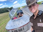 Snapshot of the UFO-shaped vehicle spotted in USA. Snapshot of the UFO-shaped vehicle spotted in USA.