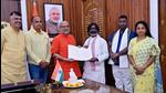 Jharkhand governor CP Radhakrishnan invites Hemant Soren to take oath as chief minister in Ranchi. (PTI/@JMMKalpanaSoren) Jharkhand governor CP Radhakrishnan invites Hemant Soren to take oath as chief minister in Ranchi. (PTI/@JMMKalpanaSoren)