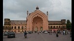 The refurbished Rumi Darwaza. (HT) The refurbished Rumi Darwaza. (HT)