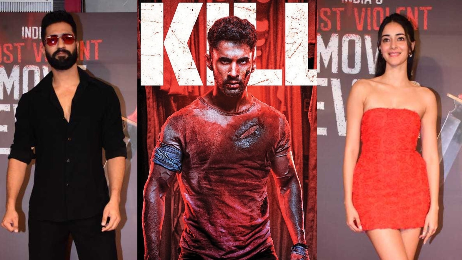 Ananya Panday, Vicky Kaushal, Amol Parashar laud Lakshya and Raghav Juyal's Kill, hailing it as exceptional and unforgettable._