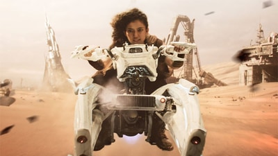 Kalki 2898 AD: Anna Ben plays rebel Kyra in the Prabhas-starrer. Kalki 2898 AD: Anna Ben plays rebel Kyra in the Prabhas-starrer.