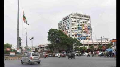 A view of Prayagraj (HT PHOTO) A view of Prayagraj (HT PHOTO)