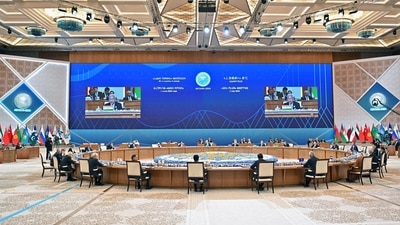 The October summit will be preceded by a Ministerial meeting and several rounds of Senior Officials meetings, focusing on the financial, economic, socio-cultural and humanitarian cooperation among the SCO member states. (X/S Jaishankar) The October summit will be preceded by a Ministerial meeting and several rounds of Senior Officials meetings, focusing on the financial, economic, socio-cultural and humanitarian cooperation among the SCO member states. (X/S Jaishankar)