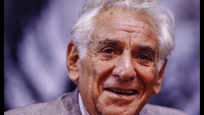 American conductor, composer, pianist and music educator Leonard Bernstein (Shutterstock)
