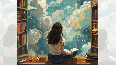 Books are a way to escape the horrors of the real world. (ADOBE STOCK) Books are a way to escape the horrors of the real world. (ADOBE STOCK)