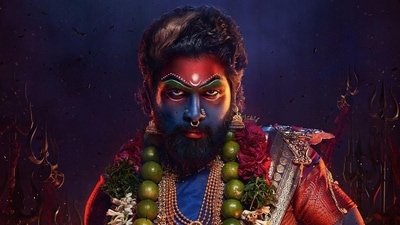 Allu Arjun in a still from Pushpa 2 Allu Arjun in a still from Pushpa 2