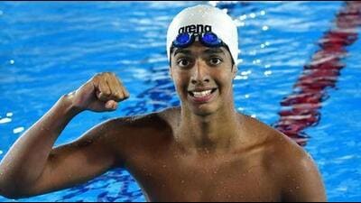 Srihari Nataraj has qualified for Paris Olympics through the quota available under Universality Places. (HT Photo) Srihari Nataraj has qualified for Paris Olympics through the quota available under Universality Places. (HT Photo)