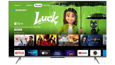 The Blaupunkt Google TV. (Official image.) The Blaupunkt Google TV. (Official image.)