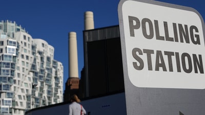 Britain's Conservative Party all-but conceded election defeat to Keir Starmer's Labour on Wednesday, a day before polling stations even opened, and warned that the opposition party was on course for a record-breaking victory. (Reuters )