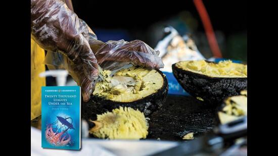 In Twenty Thousand Leagues Under the Sea (1870), the characters relish hot roasted breadfruit. (ADOBE STOCK)