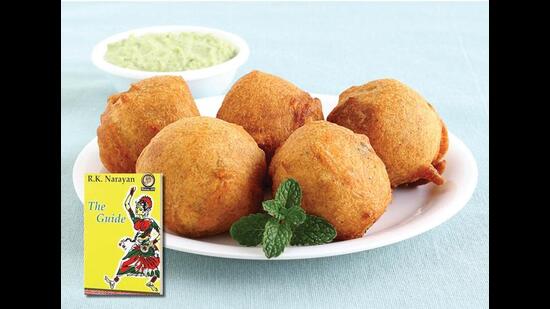 Bonda, the deep-fried potato snack, makes an appearance in RK Narayan’s book, The Guide. (ADOBE STOCK)