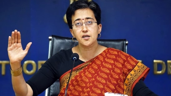 Delhi Education Minister Atishi has called for the immediate withdrawal of transfer orders of 5000 teachers. She also said there may been corruption in the matter. (HT file image)