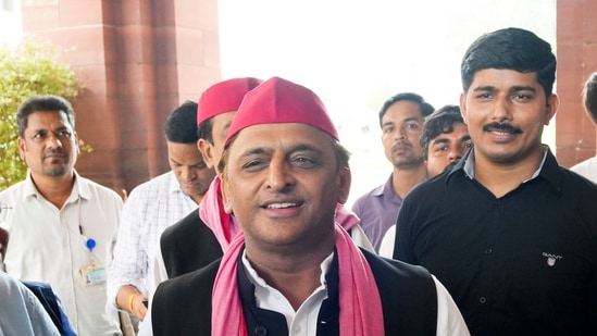 Samajwadi Party President Akhilesh Yadav spoke about the stampede in Hathras UP and blamed the Yogi-led BJP government for lack of emergency and health services (PTI Photo/Shahbaz Khan) 