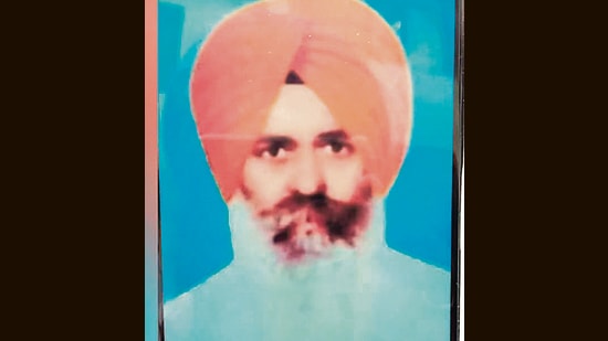 Sukhwinder Singh, victim (HT Photo)
