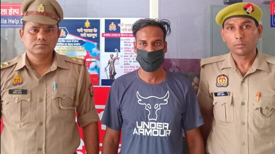 The suspect was produced before the local court and sent to judicial custody on Thursday. (HT Photo)