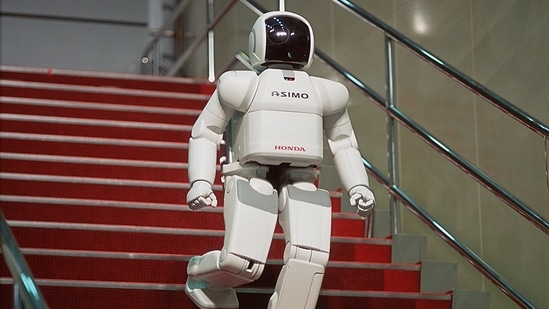 Honda's humanoid robot, ASIMO. (Picture shown is for illustrative purposes)