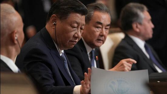 China’s President Xi Jinping attends Shanghai Cooperation Organization (SCO) summit in Astana (REUTERS) China’s President Xi Jinping attends Shanghai Cooperation Organization (SCO) summit in Astana (REUTERS)