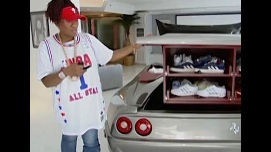 On an episode of MTV Cribs, Missy Elliot showed viewers her bed, which was actually a Ferrari.